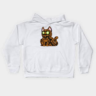 Plump Cat Tortoise Shell Kids Hoodie